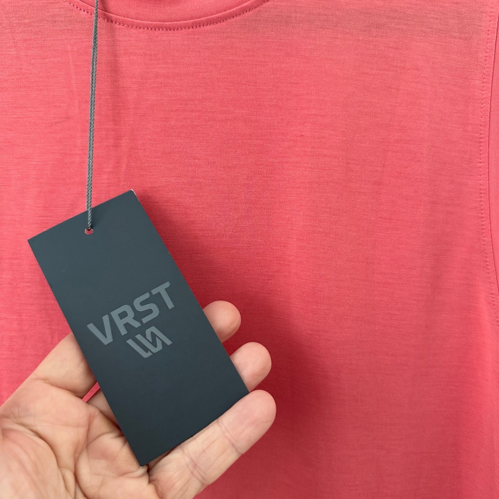 VRST Mens Icon Comfy Tank Pink Rouge Size Small gallery