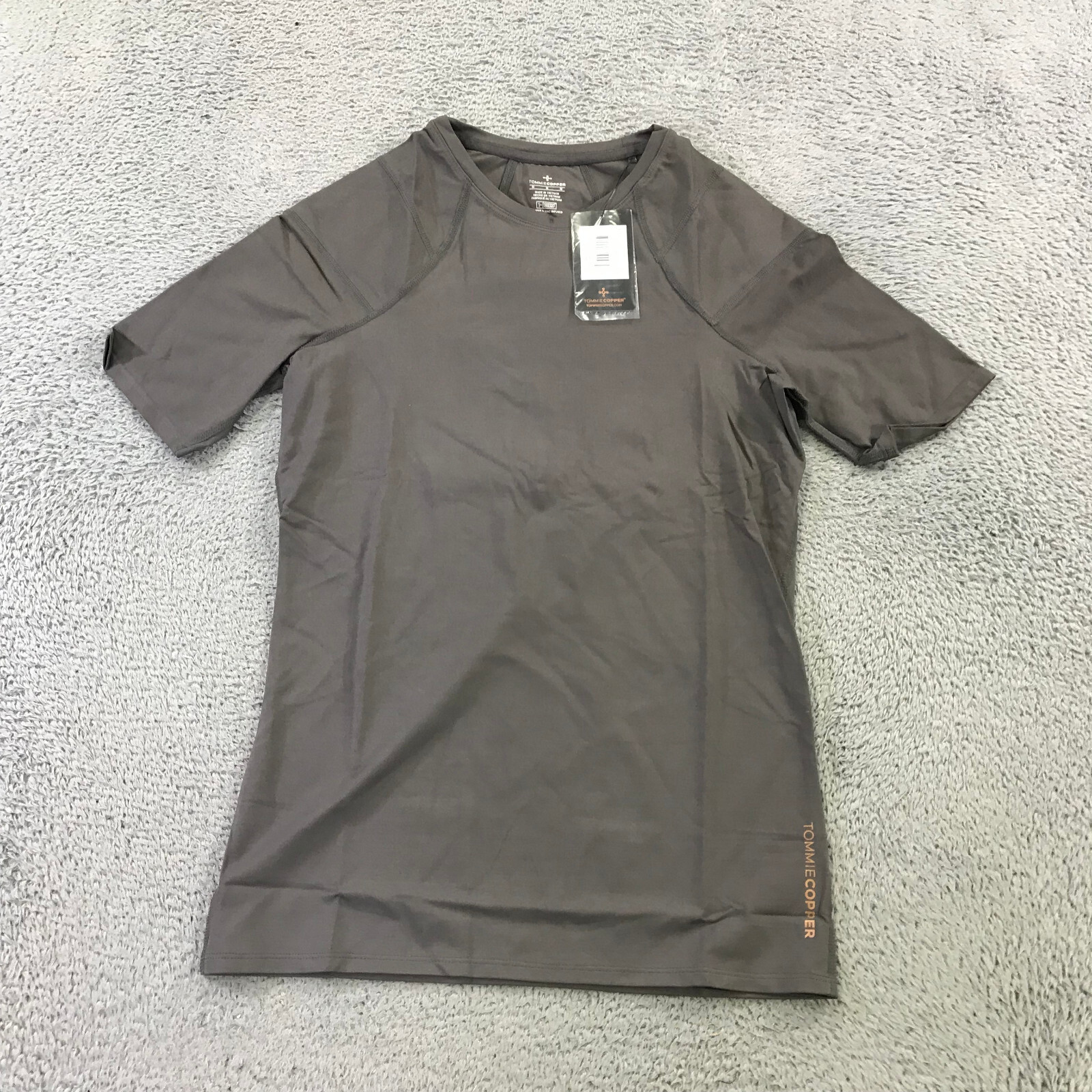 Tommie Copper Shirt Mens Medium Shoulder Support Gray Short Sleeve a32dfdsfs gallery