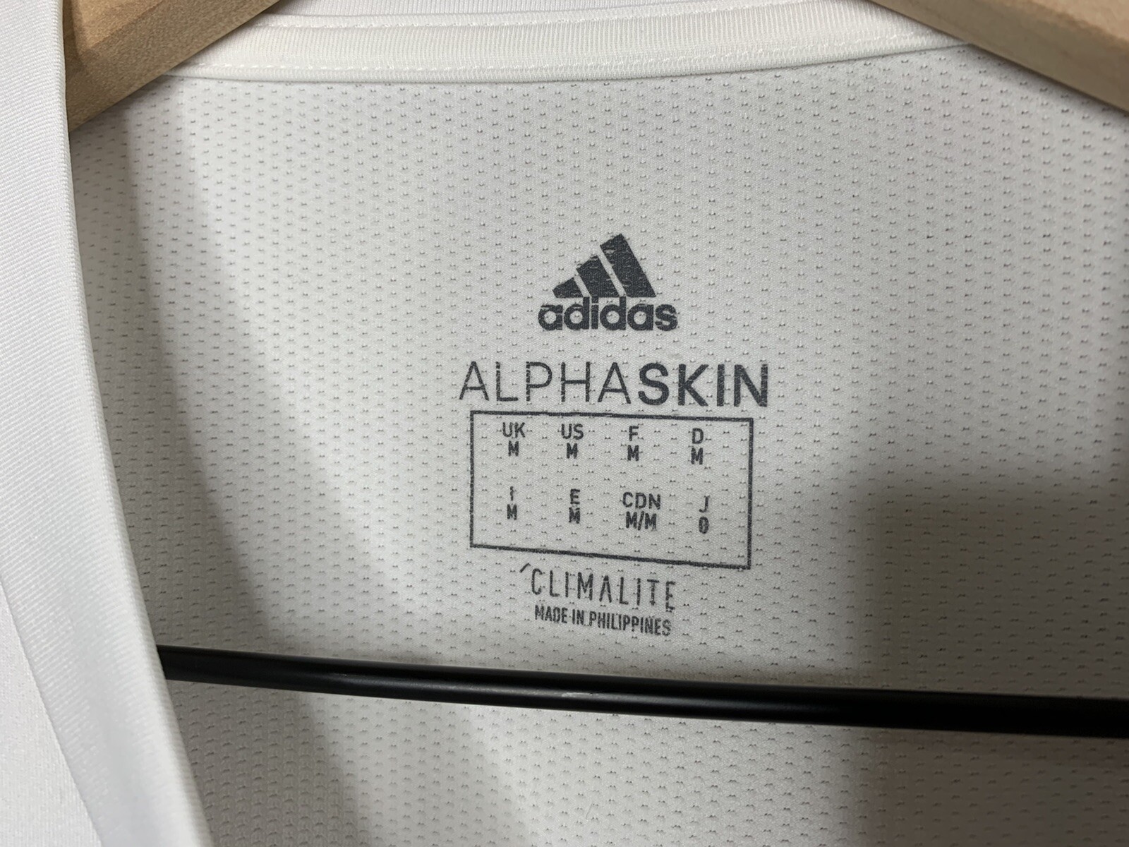 Adidas Mens White Aeroready Alphaskin S/S Performance Shirt Size Medium NWT gallery