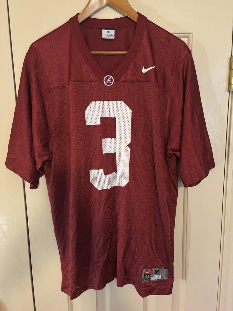 MENS NIKE ALABAMA CRIMSON TIDE FOOTBALL JERSEY SIZE MEDIUM