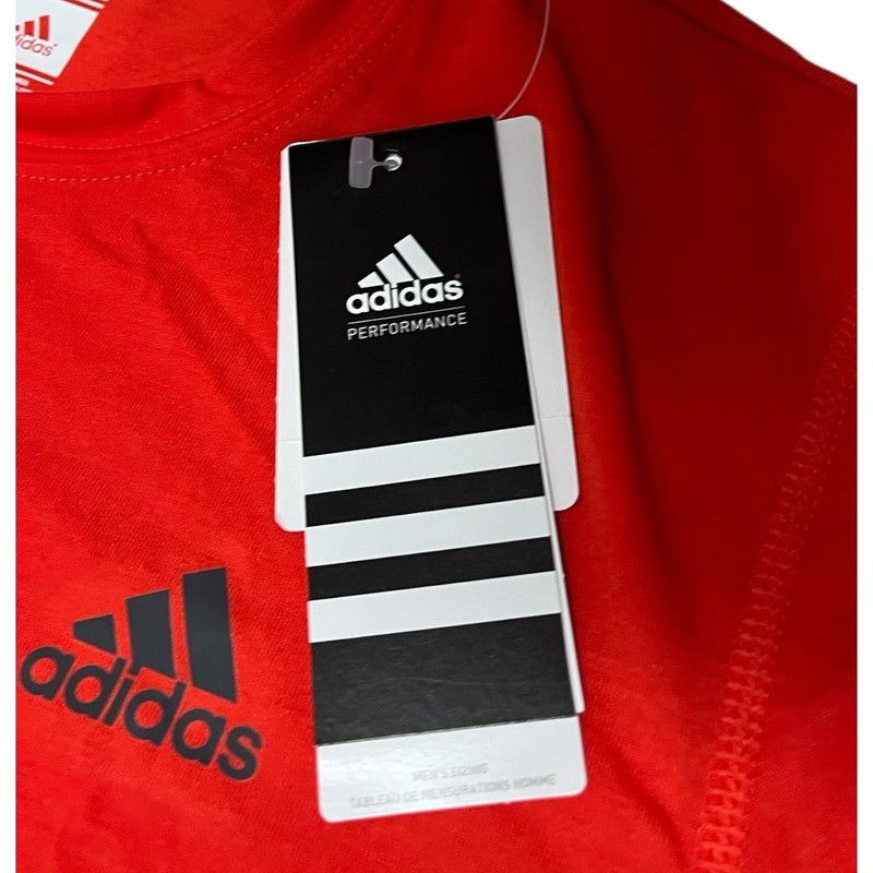 Adidas Ultimate Climalite Performance T-Shirt -Men's S - Dark Orange gallery