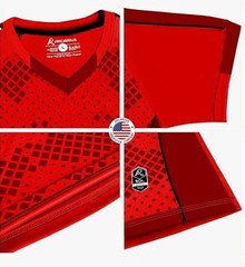 Arcarius Invictus SOL Mens XL Red Athletic Sports Jersey • Cooling/Breathable