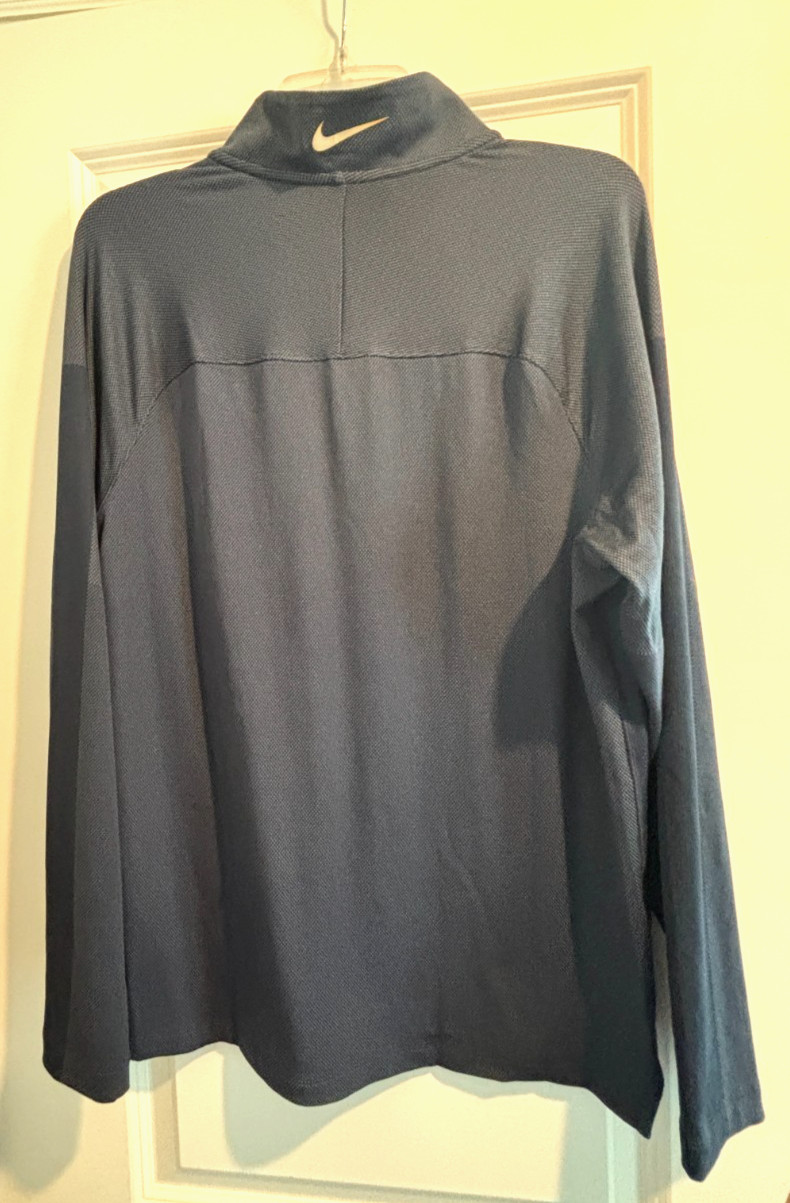 Nike Golf 1/4 Zip Shirt Dri Fit Quarter Zip Long Sleeve Size Mens M NWT $75 gallery