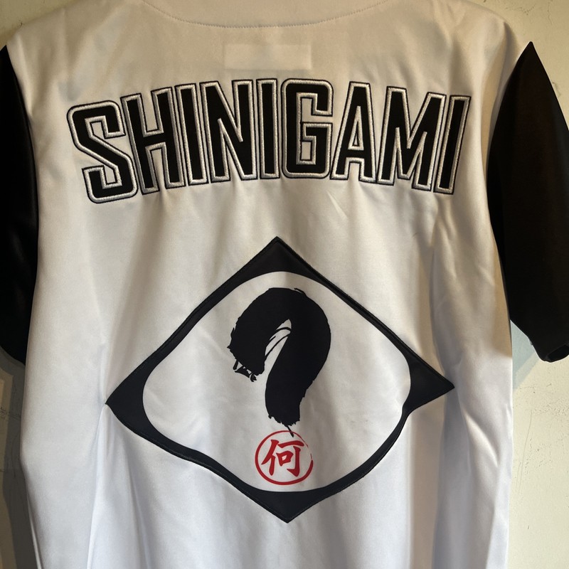Bleach Shinigami Soul Society Baseball Jersey Nandesuka Size Small Anime gallery