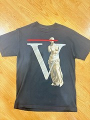 Rare VTG Black Scale Mens Graphic Venus T-Shirt Black Medium Y2K Karmaloop