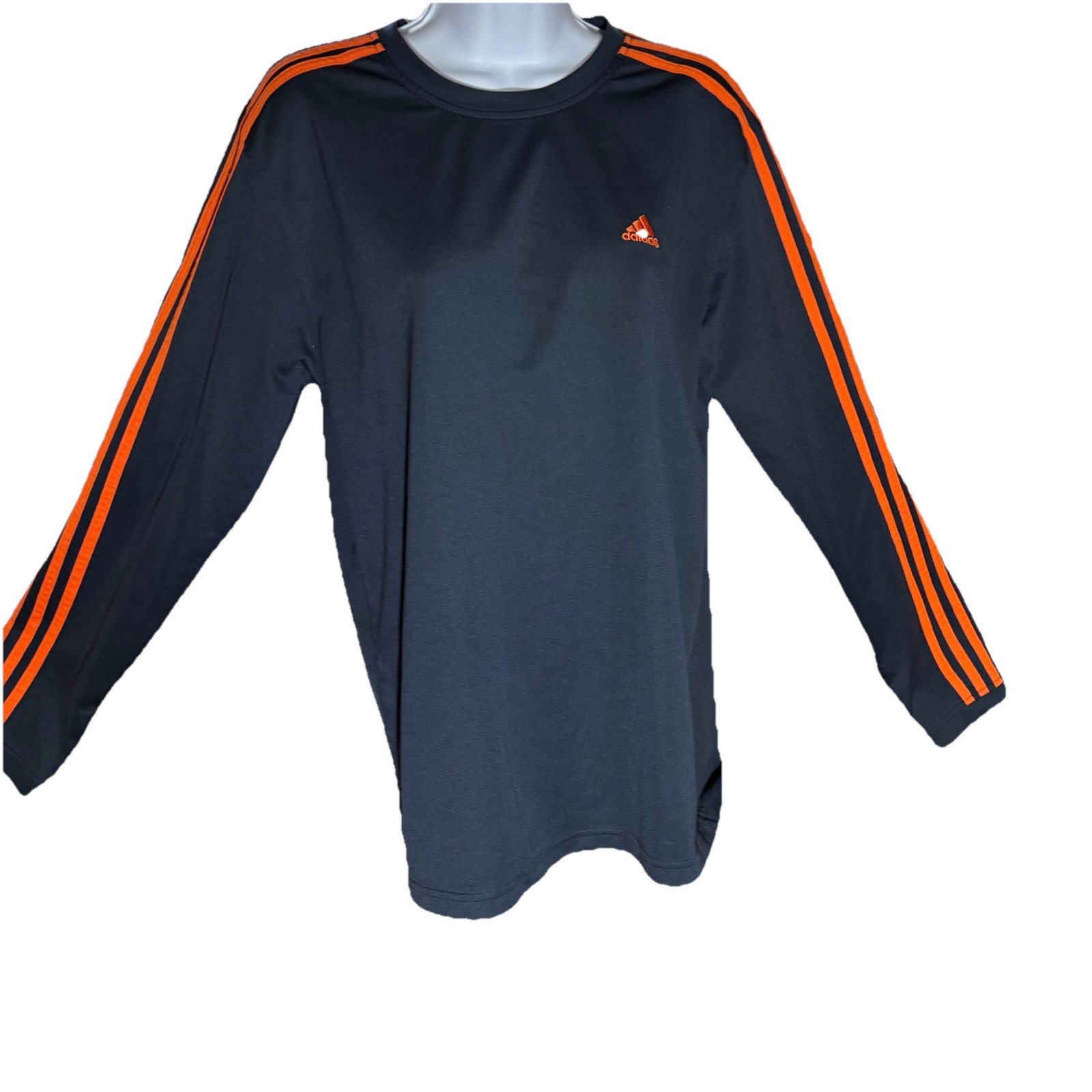 Adidas ATS Thermo System Cool Dry Long Sleeve Athletic Soccer Shirt Men Blue M gallery