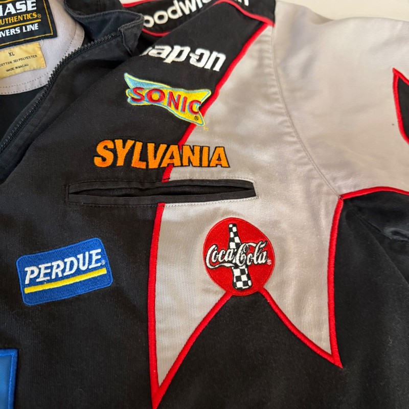 Chase Authentics Kevin Harvick Goodwrench NASCAR Racing Shirt XL Y2K Sponsor gallery