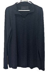 Anetik premium performance Navy blue long sleeve shirt size Large UPF 30+ Vint