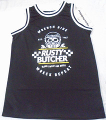 Rusty Butcher Motorcycle Tank Top Jersey Size Small Adult