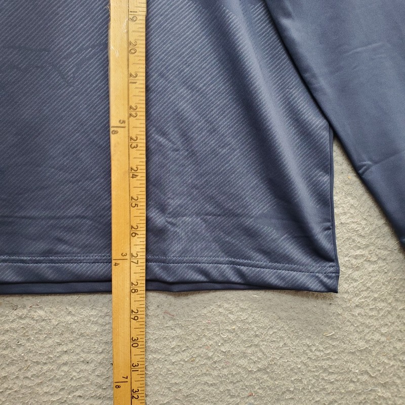 Greg Norman Play Dry Activewear Shirt Mens Large Navy Golf Performance Stretch gallery