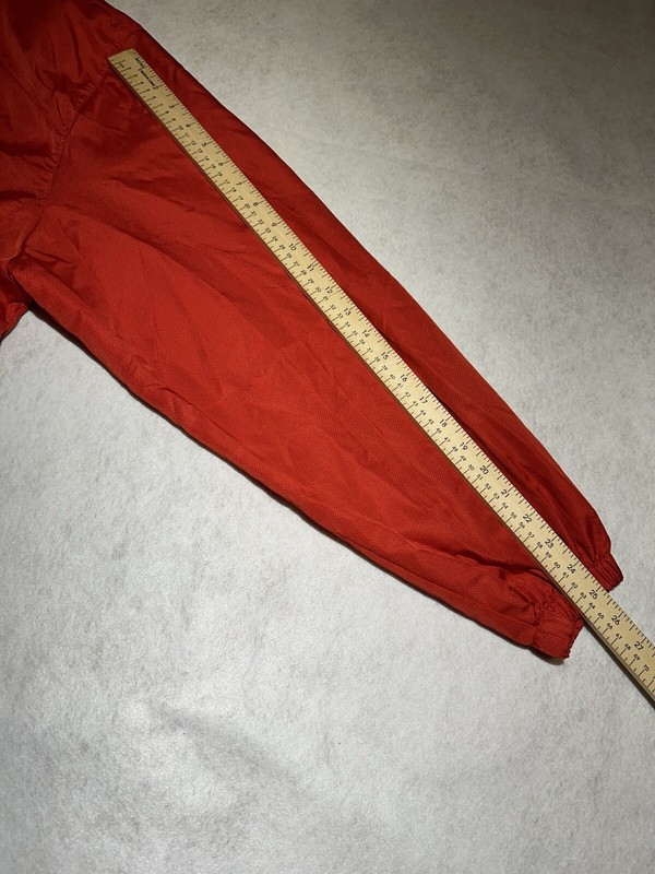 Budweiser Mens 1/4 Zip Pullover Windbreaker Long Sleeve Red Size 2XL gallery