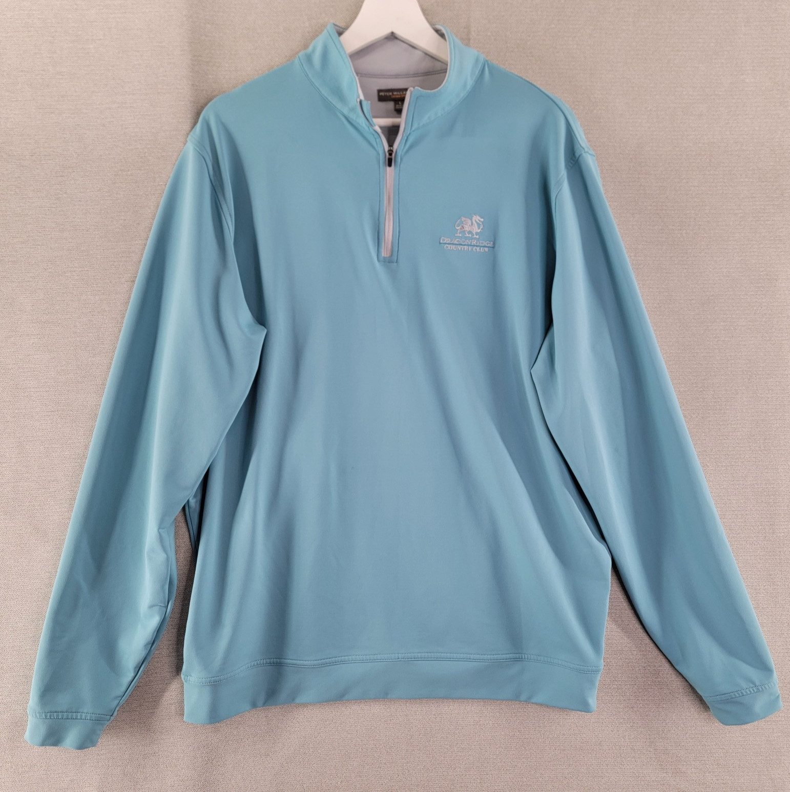 Peter Millar Mens Pullover Crown Sport Perth Performance Quarter Zip Size Large gallery