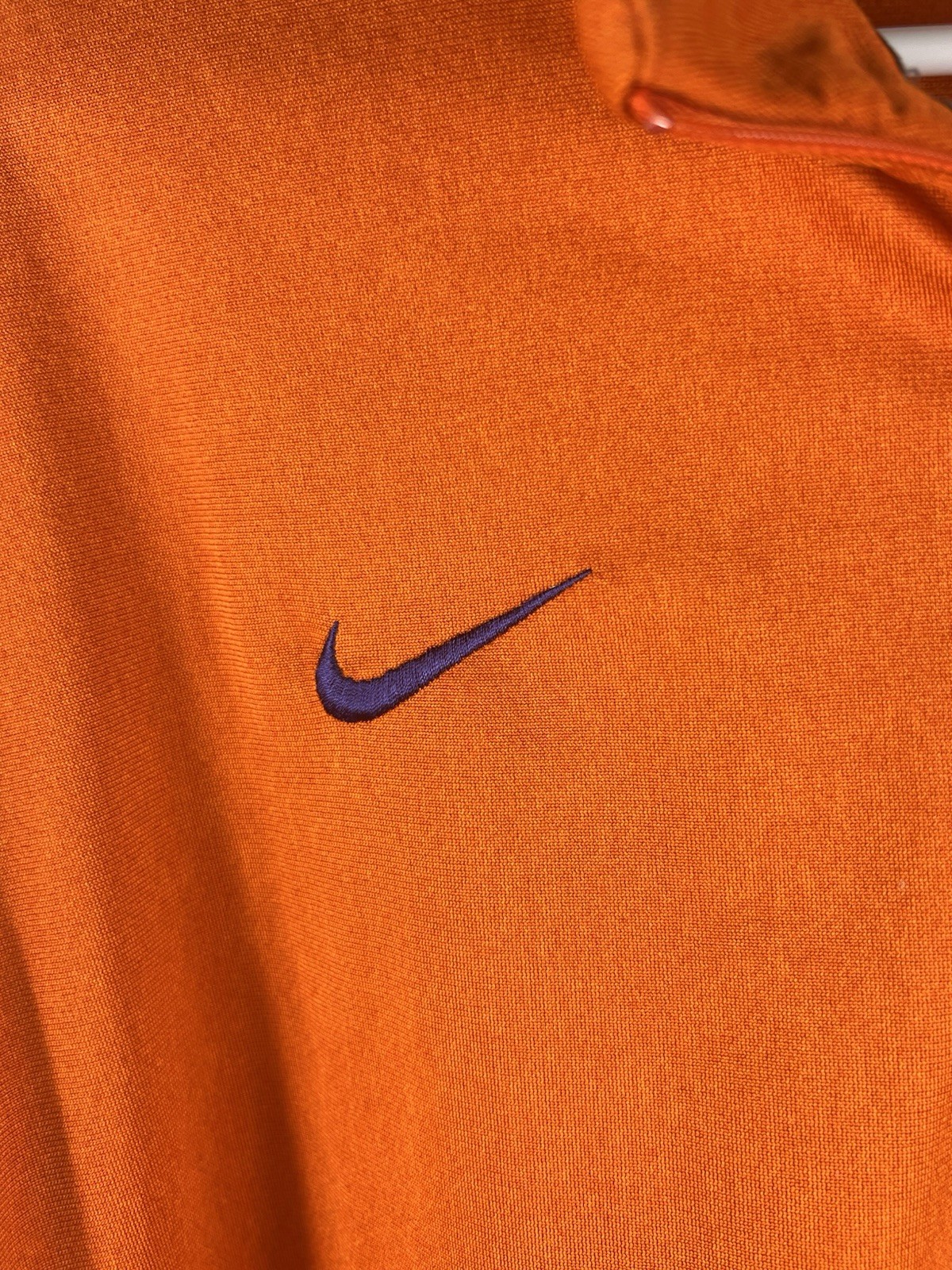 Clemson Tigers NCAA Nike Dri-Fit Orange 1/4 Zip Pullover-Men's Size XL gallery
