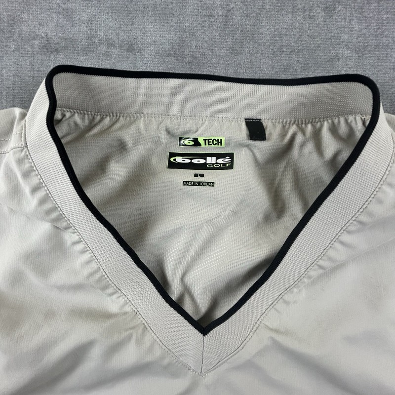 Bolle Golf Pullover Mens Large Tan Long Sleeve Windbreaker gallery