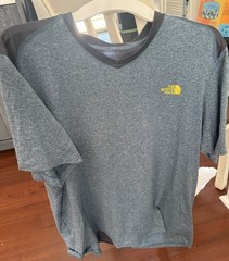 The North Face FlashDry-XD Shirt Mens X Large Blue & Gray
