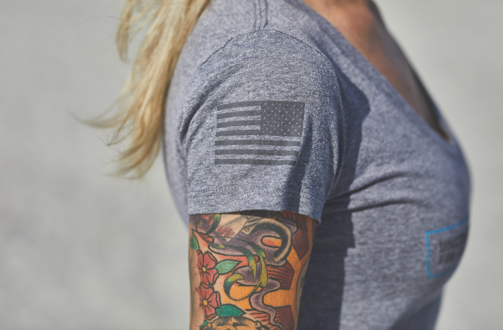 OA Tri Blend Next Level Workout Shirt Women's gallery