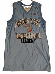 Pro Look Sports Branch West Basketball Academy Reversible Jersey Mens XXL