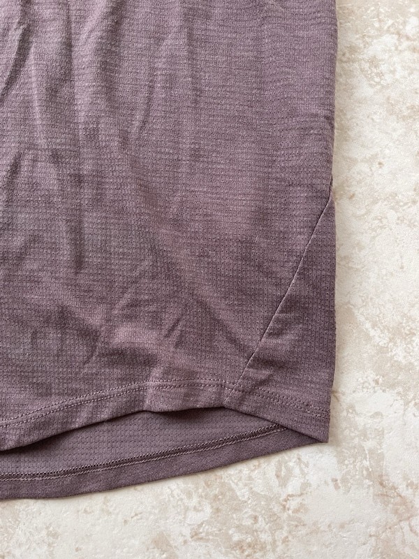 Lululemon Mens Ventilated Hiking Short Sleeve Small Pocket Running Gym Sport Top gallery