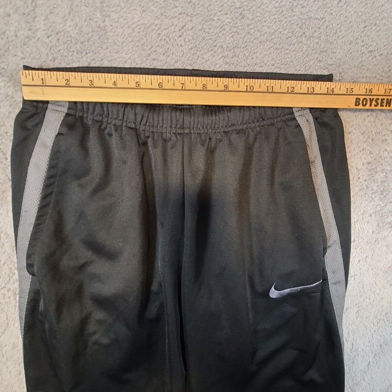 Nike Mens Size Medium Black Athletic Sweatpants Pockets gallery