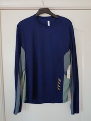 MAAP Alt_Road™ Ride LS Tee 3.0 Men’s Large Cobalt Blue Cycling Gravel Jersey Tee