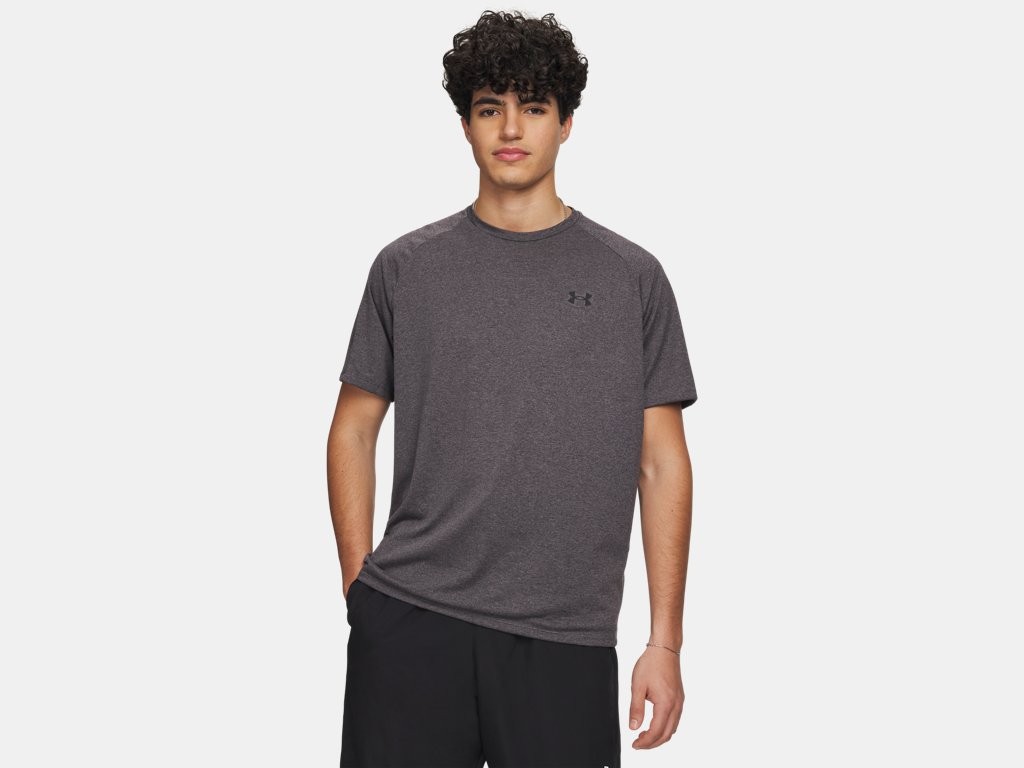 Under Armour Men's Tech 2.0 T-Shirt - Carbon Heather/Black gallery