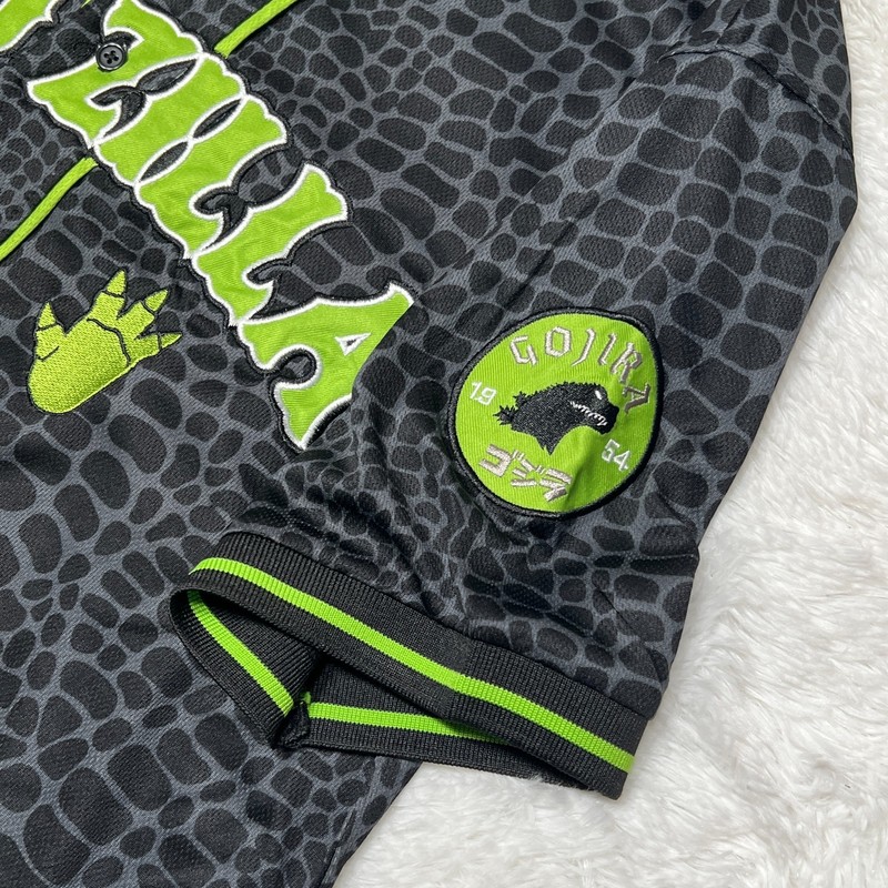 GODZILLA BASEBALL JERSEY KAIJU MONSTER SHIRT BOXLUNCH gallery