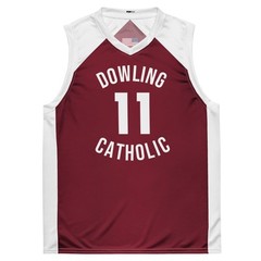 Dowling Catholic High School Caitlin Clark #11 Maroon + White Replica PopFelix D