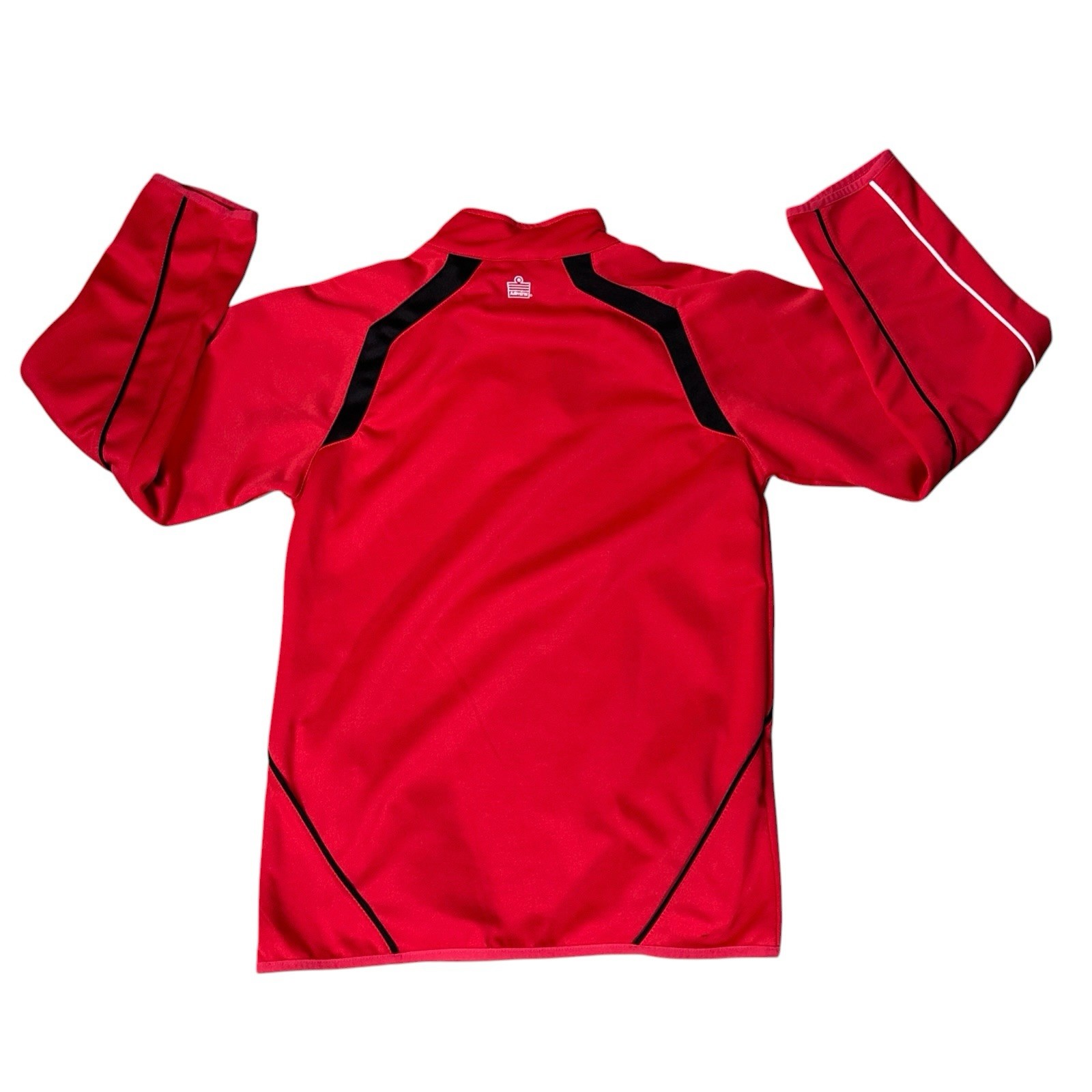 Mens Admiral Soccer Quarter Zip Pullover - Red - Size Small S gallery