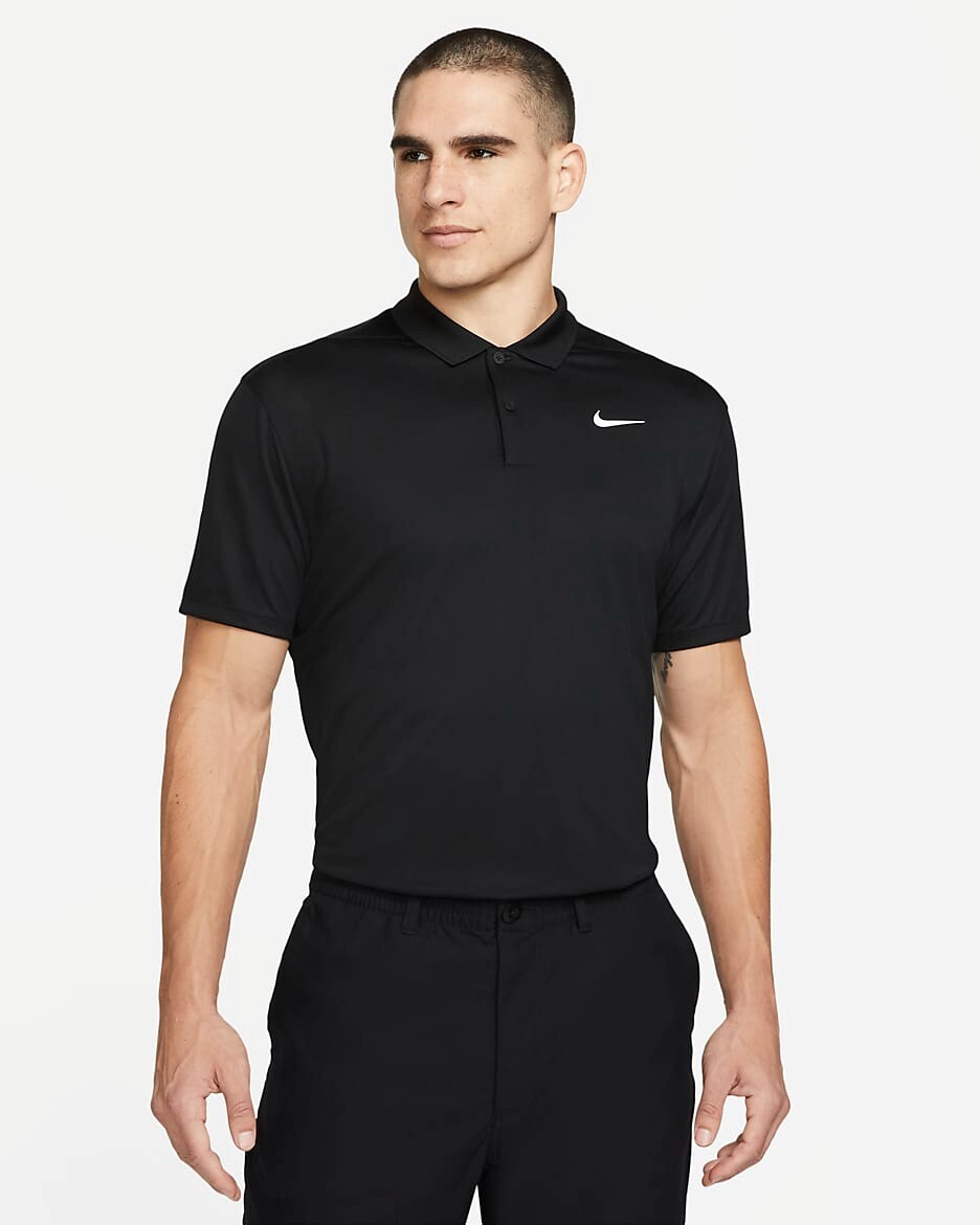 Nike Court Dri-FIT Men's Tennis Polo 2-button placket gallery