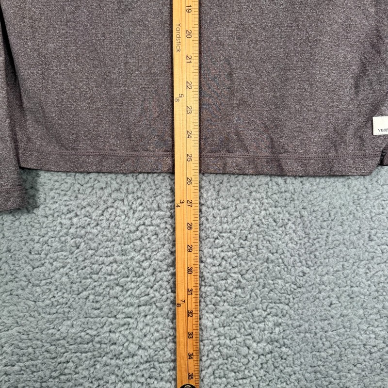 Vuori Shirt Mens Small Tradewind Long Sleeve Pocket Performance Tee V177 gallery