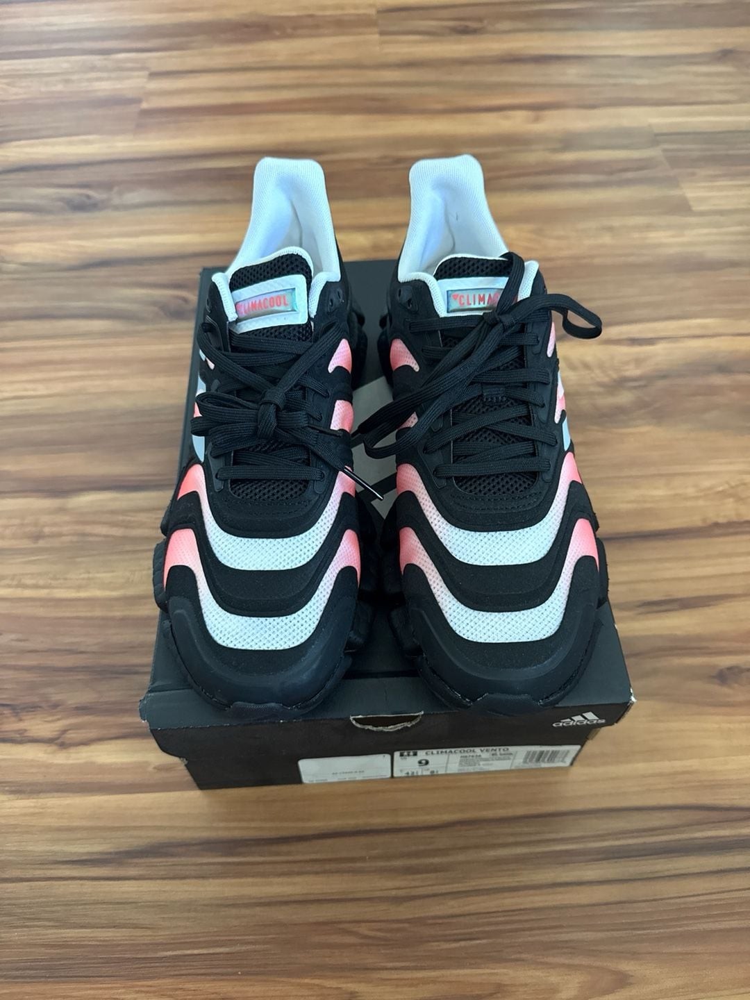 Adidas Climacool Vento Black Signal Pink Size 9 women’s gallery