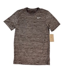 NEW Nike Dri-Fit Legend Veneer Shirt Training Brown Mens Size S FQ3808-237