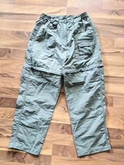 Bimini Bay Outfitters Size 6 Women’s Nylon Pants Zip off Shorts Cargo Olive