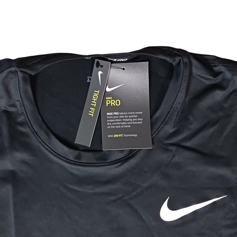 Nike Pro Tight Fit Sleeveless Top Training Shirt Black BV5600-010 XL Dry DRI-FIT gallery