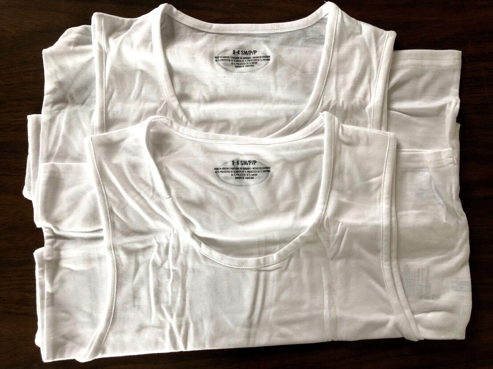 Under Armour Core Tank Top 2-Pack Undershirt White NEW NO BOX S - 3XL gallery