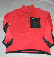 Nike ACG Thermal Layer-Fit Fleece 1/2 Zip Pullover 2XL Mars Red