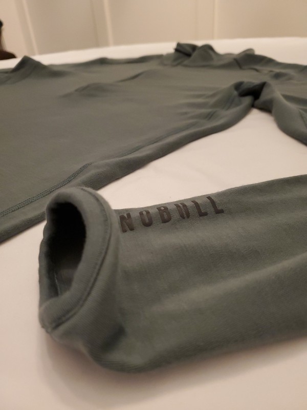 NO BULL MERINO TRAINING WORKOUT 1/4 ZIP BRAND NEW MEDIUM BASALM GREEN OG gallery