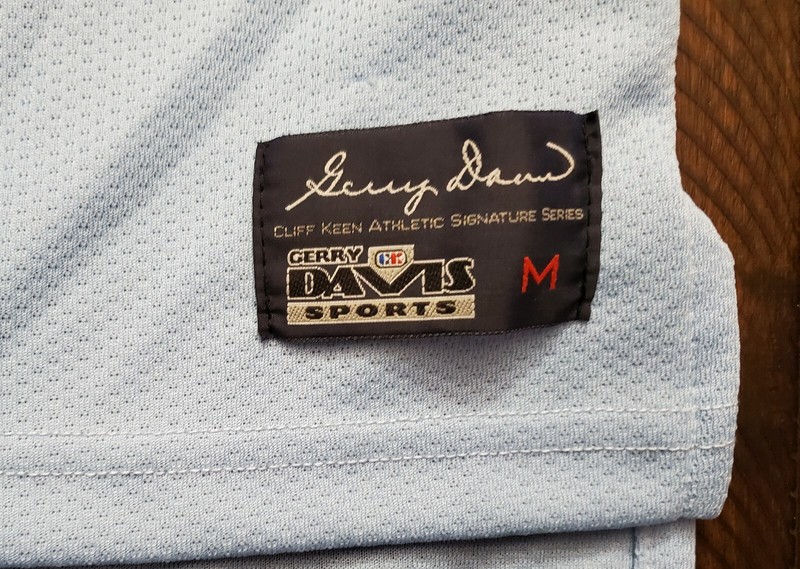 Cliff Keen Athletic Signature Series Gerry Davis Polo Mens Medium Blue gallery