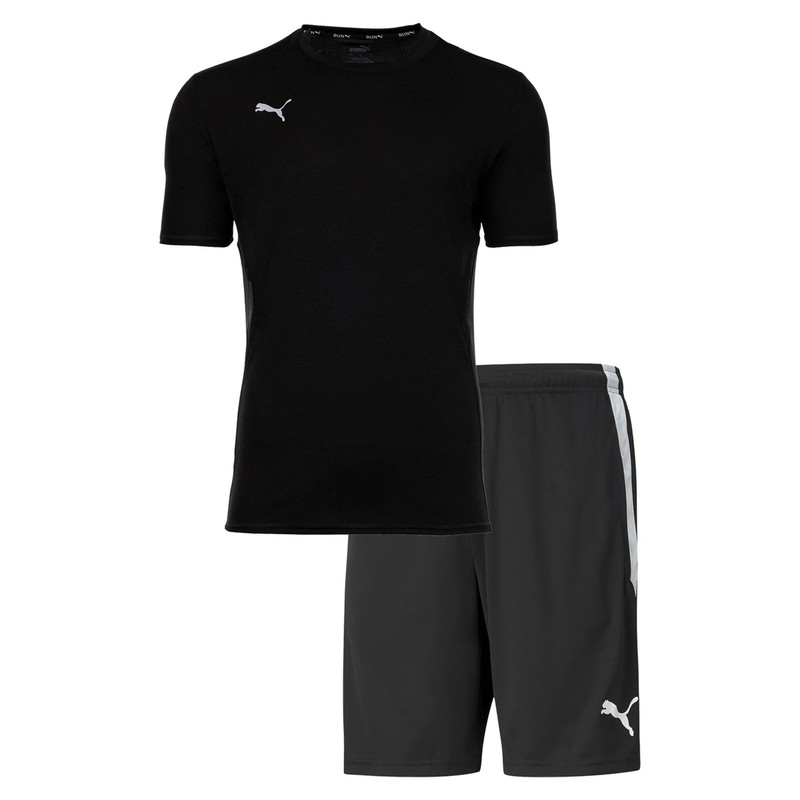 Puma Men's Finisher Set - Training Shorts Short, Functional Shirt Crew Neck Plain... gallery