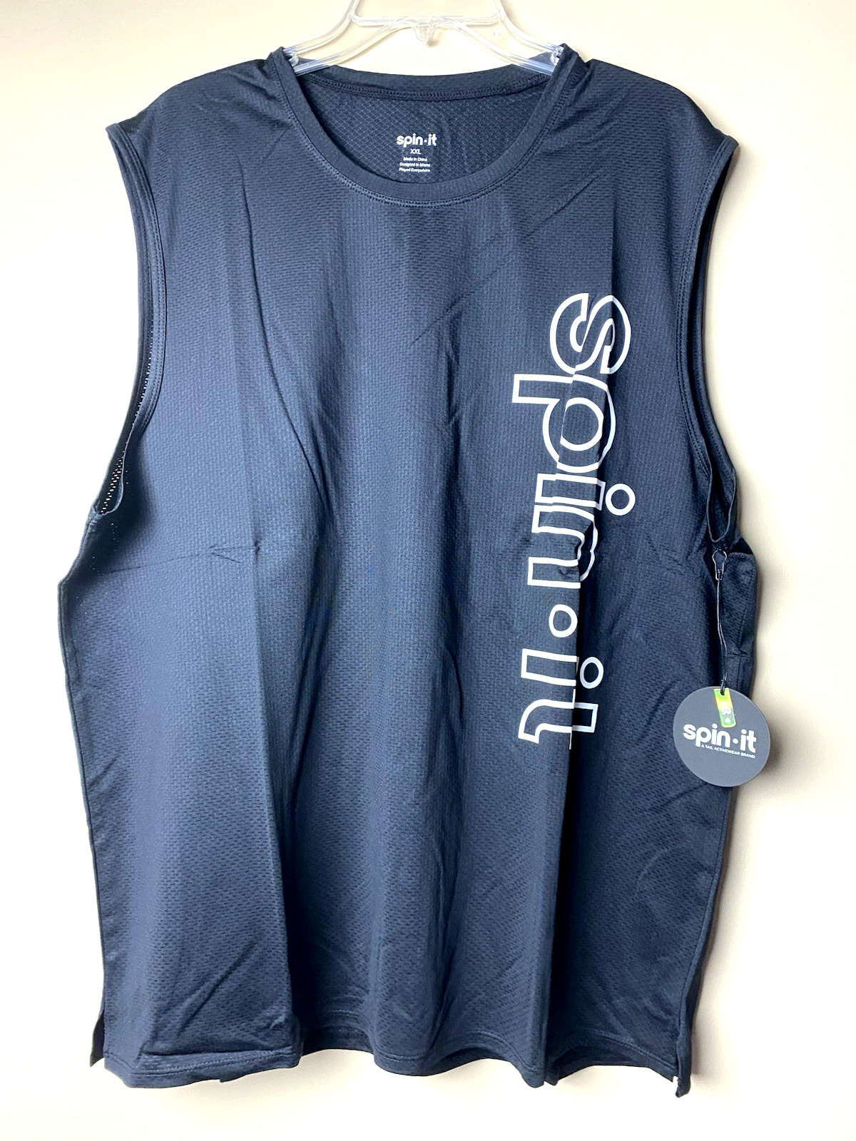 Tail Spin It XXL Men’s Black Sleeveless Tank NWT gallery