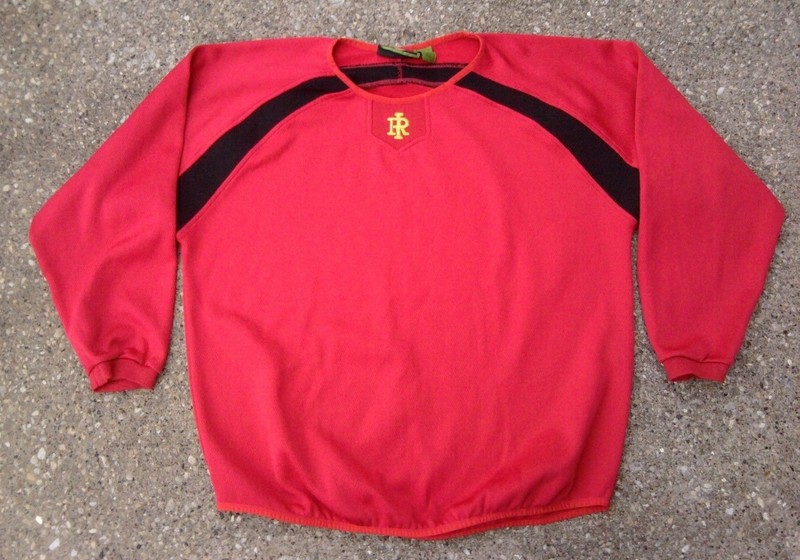 Rock Island Rocks Baseball Pullover & Helmet ~ Men's Large L ~ Batting Illinois gallery
