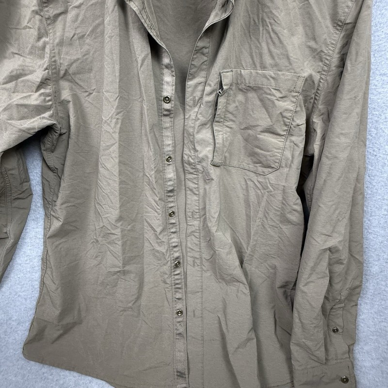 Swiss Tech Shirt Men’s Large Brown Nylon gallery