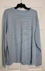Adidas Terrex & Wander XPLORIC LongSleeve Shirt Men’s Sz Large HZ0671 NWOT Blue
