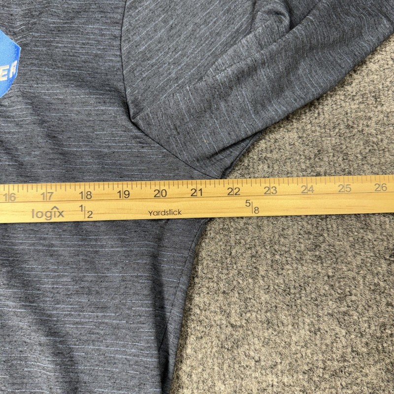 TravisMathew Pullover Mens Large Blue 1/4 Zip Long Sleeve Project Pulse SMW 2022 gallery