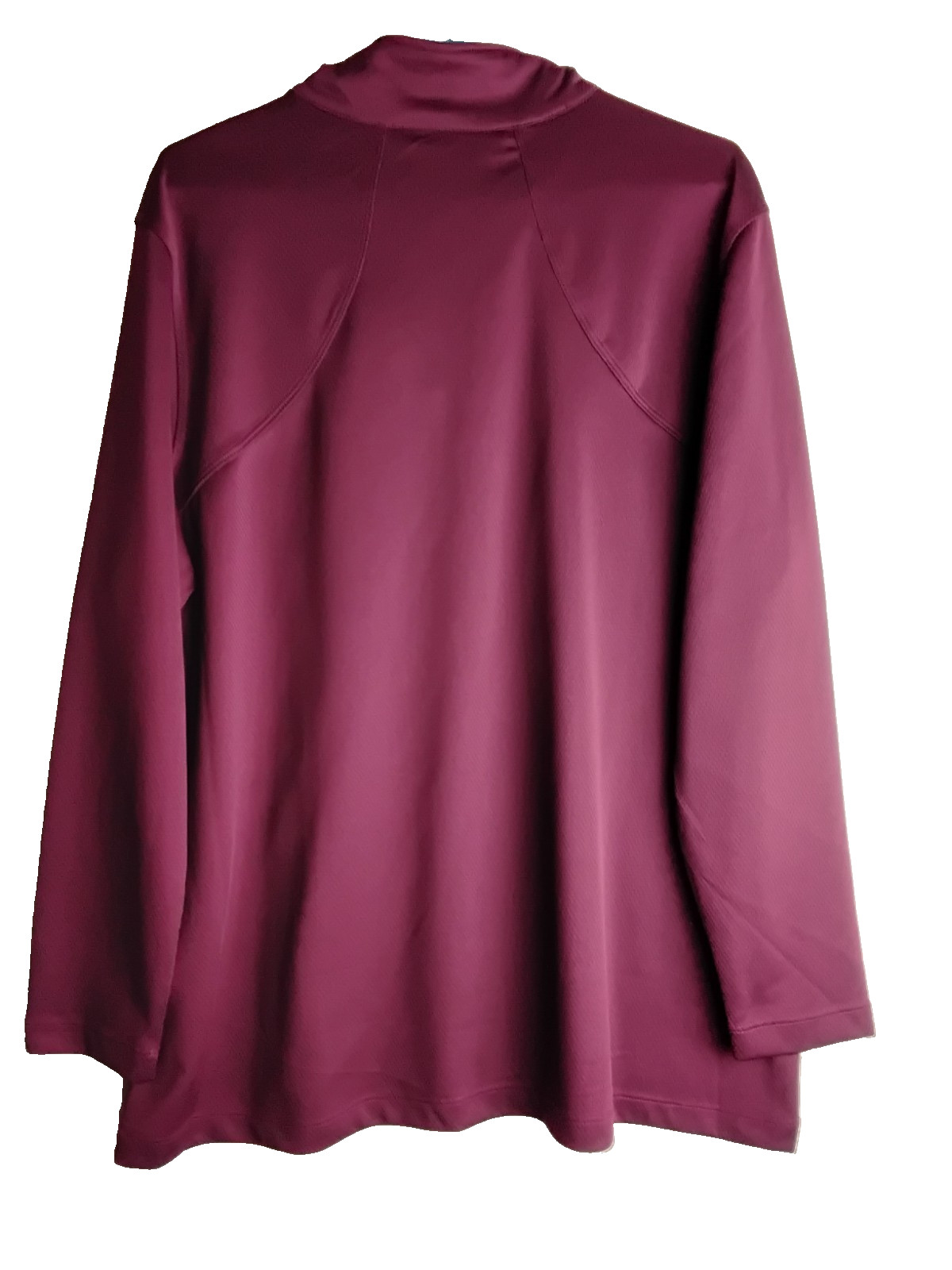 Tri-Mountain Performance Quarter Zip Maroon Burgundy 2XL Womans sweatshirt gallery