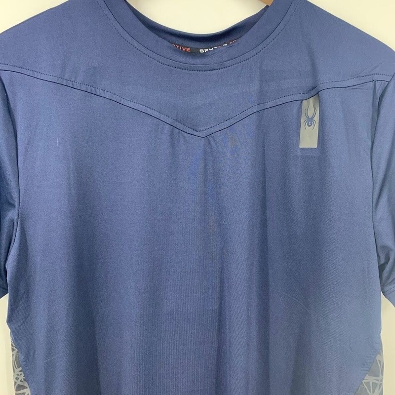 Spyder Men's Breathable Quick Dry Stretch SPM203 Athletic T-Shirt Size M NWT gallery
