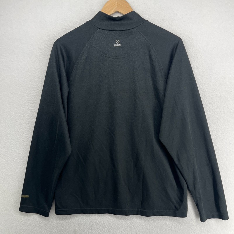 THE NORTH FACE Shirt Mens M Flight Series Performance Baselayer 1/4 Zip Black gallery
