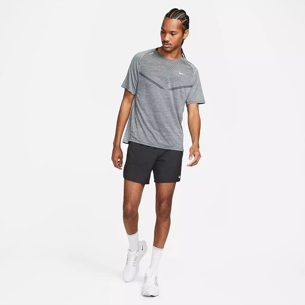 Nike Tech Running Shirt Dri-Fit Adv Slim Fit Techknit DM4753-084 Mens Size XL gallery
