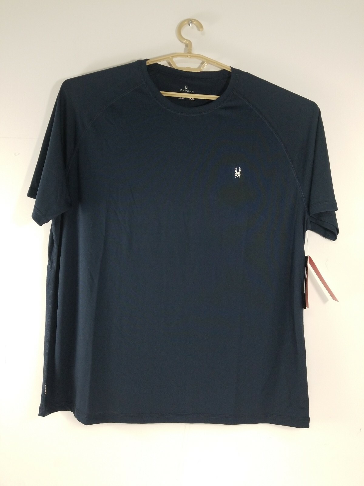 NWT Spyder Hydro Series Short Sleeve Rashguard Tee Frontier Blue Stretch Sizes gallery