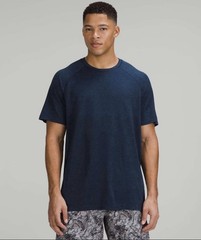 NWT Lululemon Men’s Metal Vent Tech SS 2.0 Shirt Navy Blue Sz XL